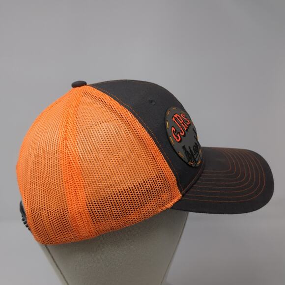 CJRS Snapback Trucker Hat Multicolor One Size Adjustable Mesh Back Rock Point - Picture 5 of 10